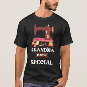 Nähmaschine Quilting Oma ist Nähen besondere T-Shirt