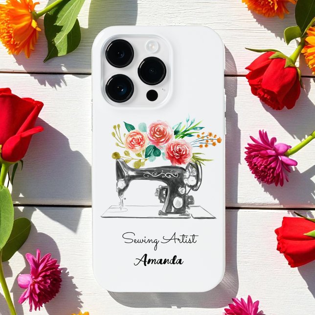 Nähmaschine Schneider Schneider Quilter Crafter iPhone Hülle (Von Creator hochgeladen)