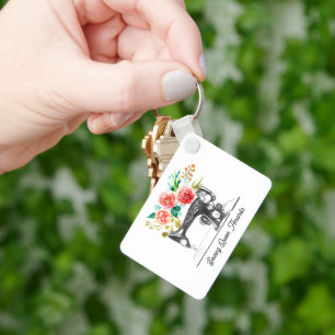 Nähmaschine Schneider Schneider Seamstress Schlüss Schlüsselanhänger