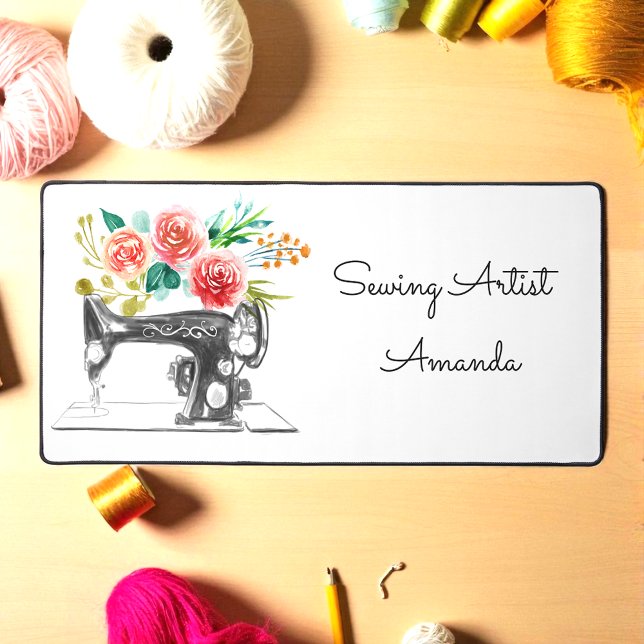 Nähmaschine Schneider Schneiderwagen Schreibtischunterlage (Von Creator hochgeladen)