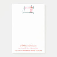 Nähmaschine Seamstress Wasserfarbe Nachhinweise