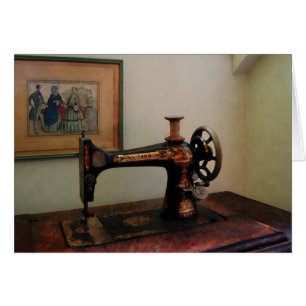 Nähmaschine und Lithographie