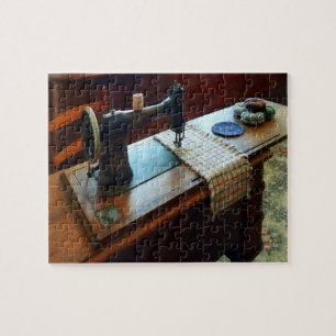 Nähmaschine und Schneidemaschine Puzzle
