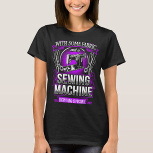 Nähmaschinen-Liebe-Quilter für Seamstress T-Shirt