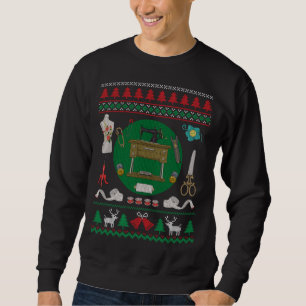 Nähmaschinen Quiltiergeräte Übel Xmas Schweiß Sweatshirt
