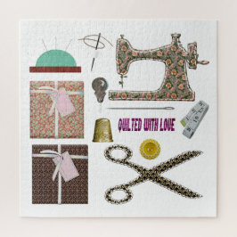 Nähmaschinengeflecht Puzzle