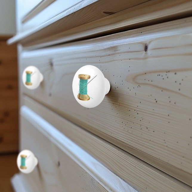Nähmaterial für Nadel und Thread Keramikknauf (Von Creator hochgeladen)