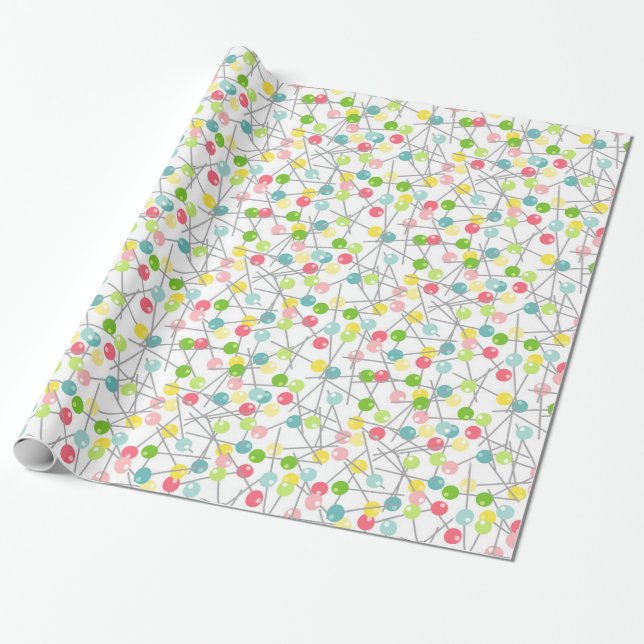 Nähmuster Geschenkpapier (Ungerollt)