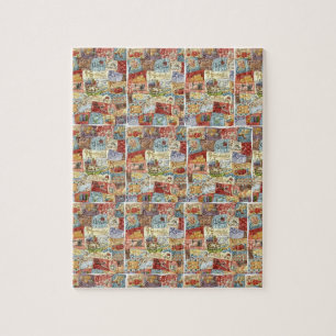 Nähmuster-Puzzle Puzzle