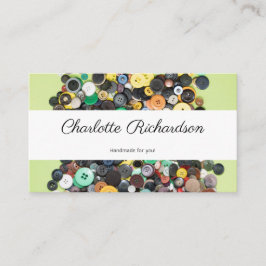 Nähnaht Schneider Schneider handgefertigt Visitenkarte