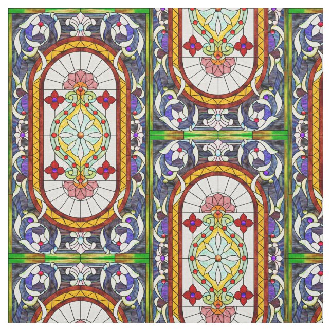 Nahost-Jugendstil-Tiffany-Festglas Stoff (Muster)