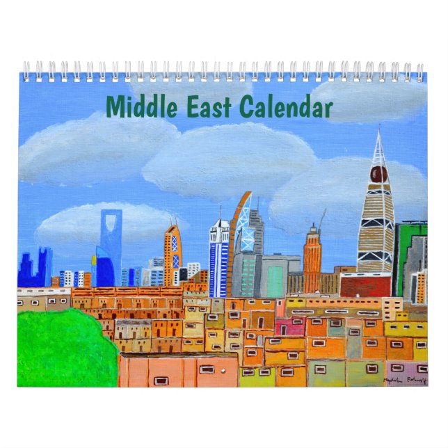 Nahost-Kalender  Kalender (Titelbild)