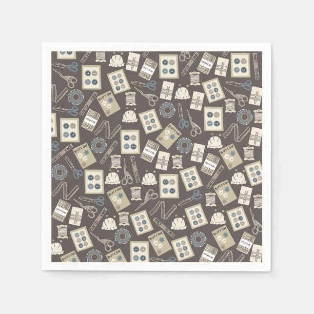 Nähpapier Napkins Serviette (Vorderseite)