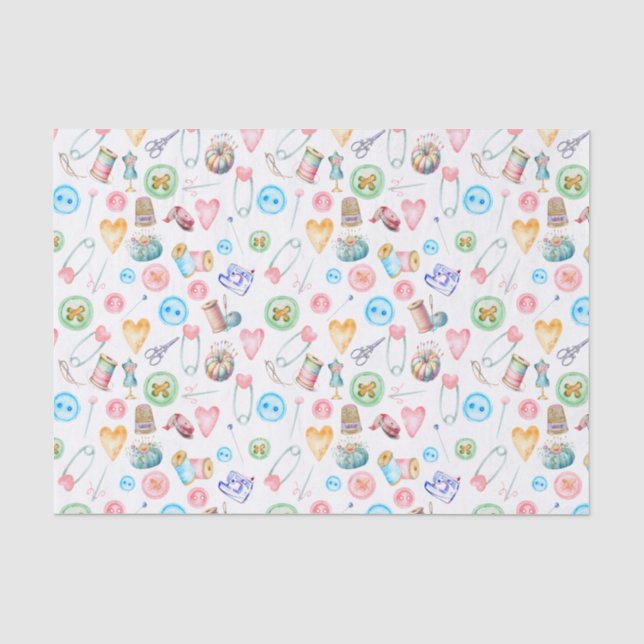 Nähpapier Seidenpapier (Vorderseite)