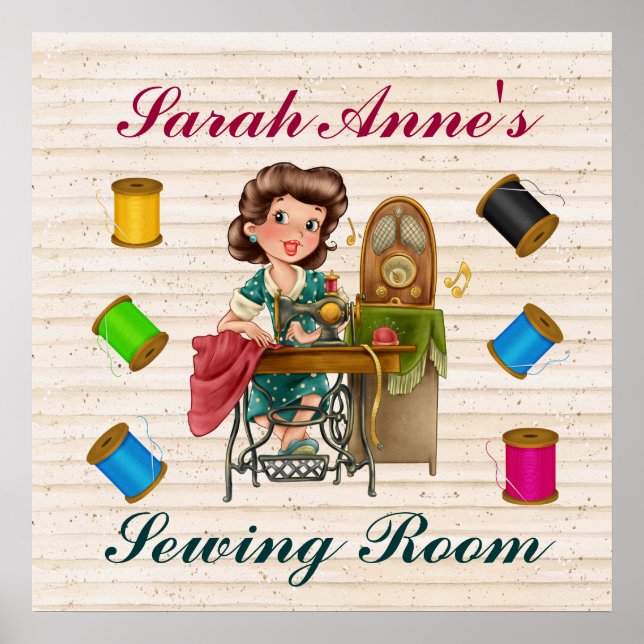 Nähplakat - SRF Poster (Vorne)