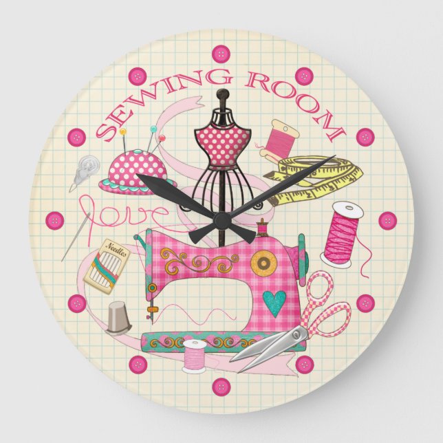 Nähraum große Uhr (Vorderseite)