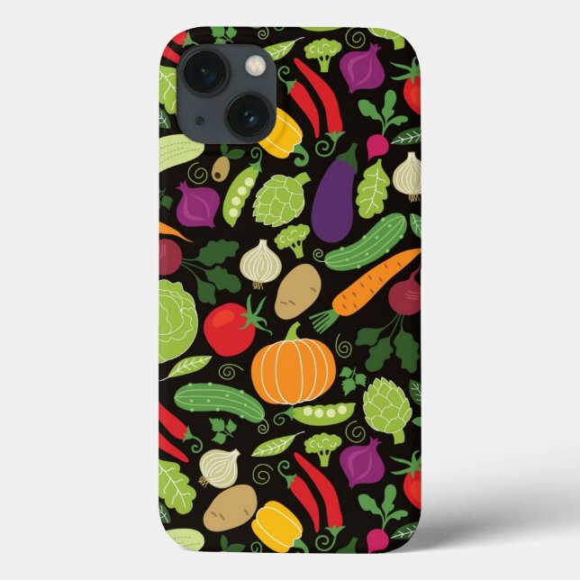 Nahrung auf einem schwarzen Hintergrund Case-Mate iPhone Hülle (Rückseite)