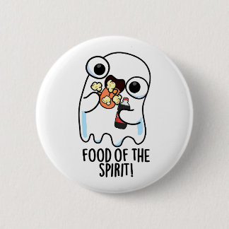 Nahrung des Geistes Funny Ghost Pun Button
