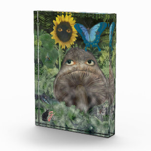 Nahrung Für Liebe Farbige Illustration Acrylblock Fotoblock