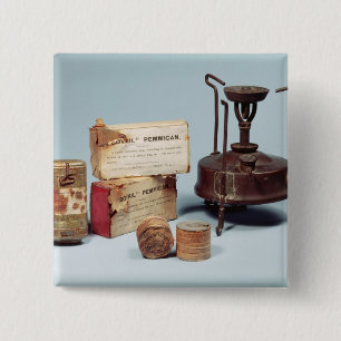 Nahrung genommen auf Scotts antarktischer Button