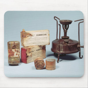 Nahrung genommen auf Scotts antarktischer Mousepad