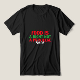 Nahrung ist ein Recht und kein Privileg für den Ga Tri-Blend Shirt