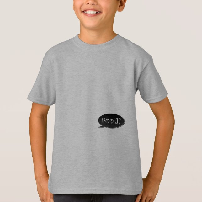 Nahrung Talk Stomach T - Shirt (Vorderseite)