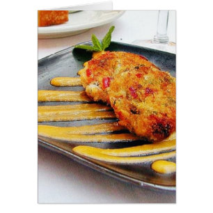 NahrungCrabcakes Abendessen