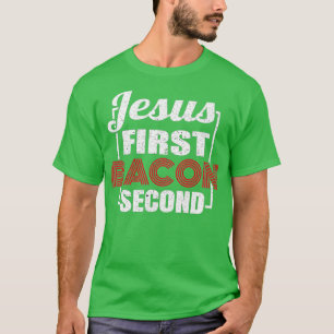 Nahrungsaufnahme Puppe Jesus Erster Bacon 2 T-Shirt