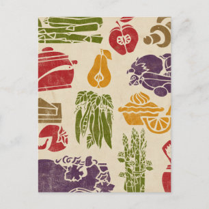 Nahrungsfeier Rezept Postkarte