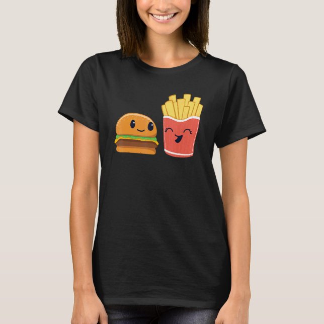 Nahrungskäseseburger und Friesen Kinder T-Shirt (Vorderseite)