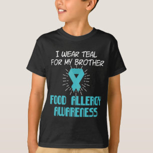 Nahrungsmittelallergie-Bewusstseins-Bruder-T - T-Shirt