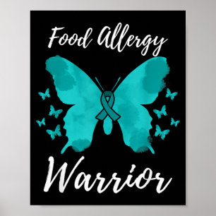 Nahrungsmittelallergie Krieger Nahrungsmittelaller Poster