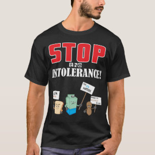 Nahrungsmittelallergien stoppen die Intoleranz - T-Shirt