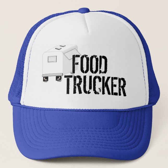 Nahrungsmittelfernlastfahrer Truckerkappe (Vorderseite)