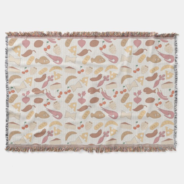 Nahrungsmittelmuster 2 2 decke (Vorderseite)