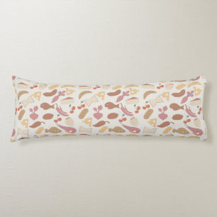 Nahrungsmittelmuster 2 seitenschläferkissen