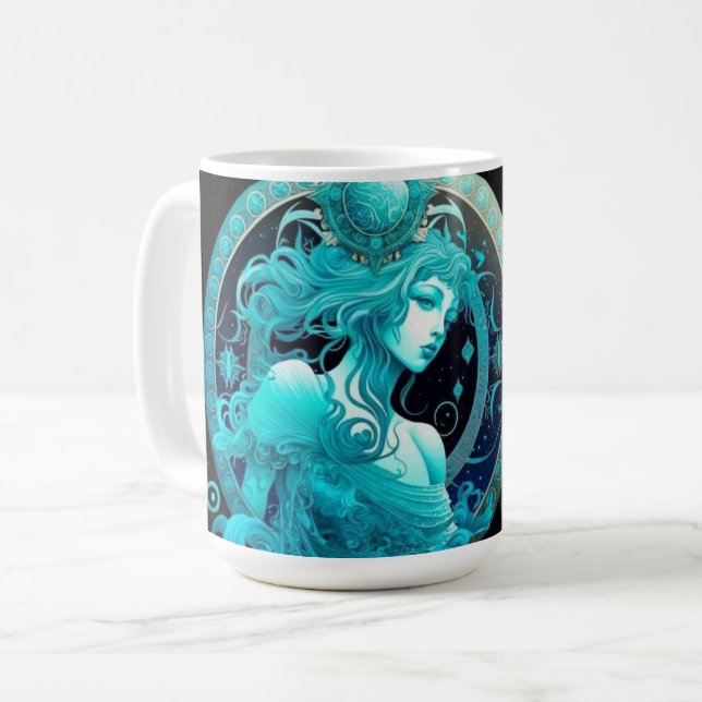 Nährwert des Aquarius Kaffeetasse (Vorderseite Links)