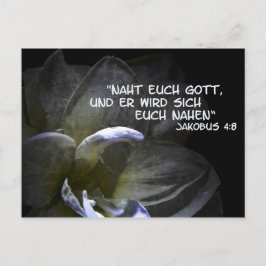Naht euch Gott Postkarte