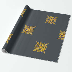 Nahtlos dekoratives Vintages Muster mit elegantem Geschenkpapier