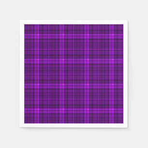 Nahtlos karierte karierte abstrakte Quadrate geome Serviette