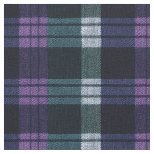 Nahtlos Lila, grün, weiß, Karierter Tartan schwarz Stoff