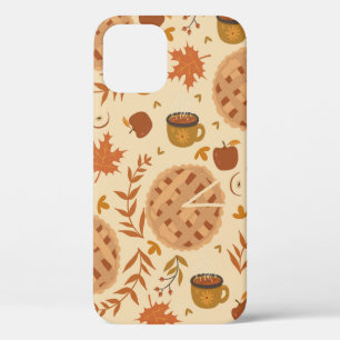 Nahtlos mit Apfelkuchen, Äpfeln und Tasse. Case-Mate iPhone Hülle