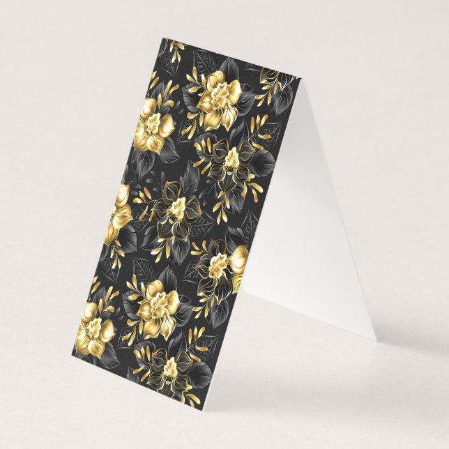 Nahtlos mit Schmuckorchideen (Rückseite)