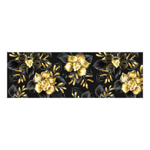 Nahtlos mit Schmuckorchideen Fotodruck