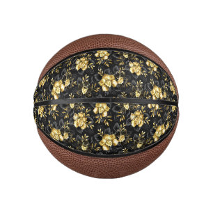 Nahtlos mit Schmuckorchideen Mini Basketball