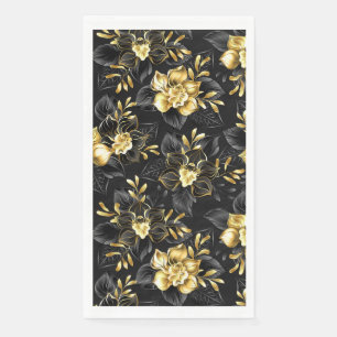 Nahtlos mit Schmuckorchideen Serviette