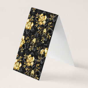 Nahtlos mit Schmuckorchideen Visitenkarten