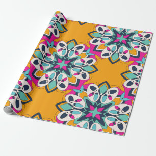 Nahtlos Türkisch Farbige Süße Geschenkpapier