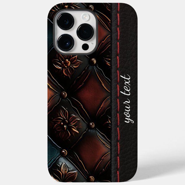 Nahtlos Vintag umhüllt Case-Mate iPhone Hülle (Rückseite)